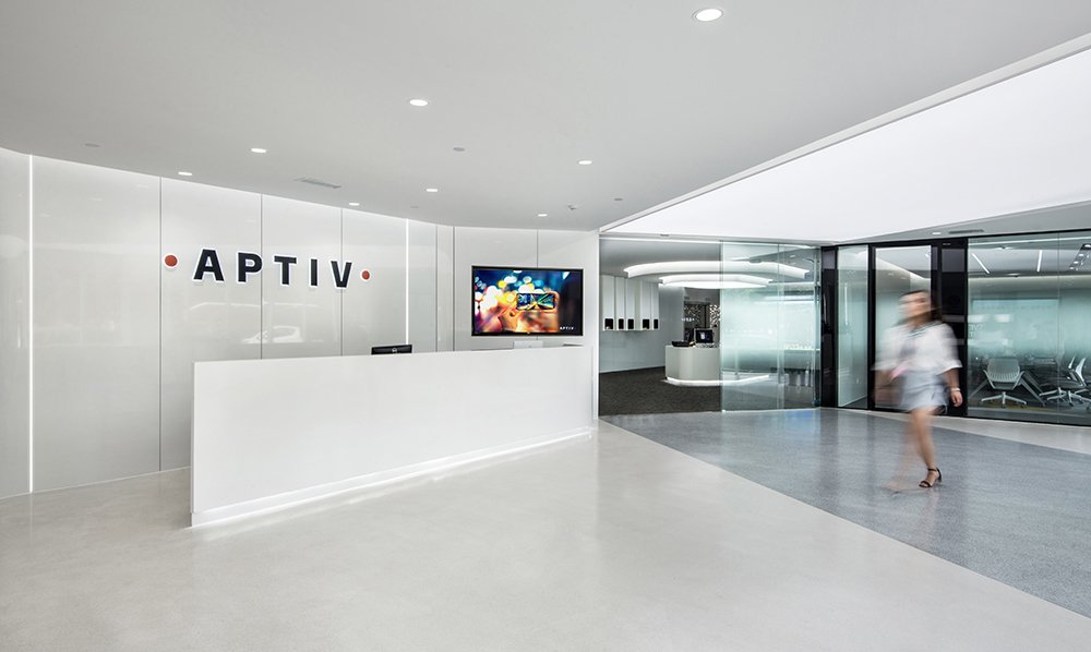 科技公司APTIV上海辦公室設計4200㎡1